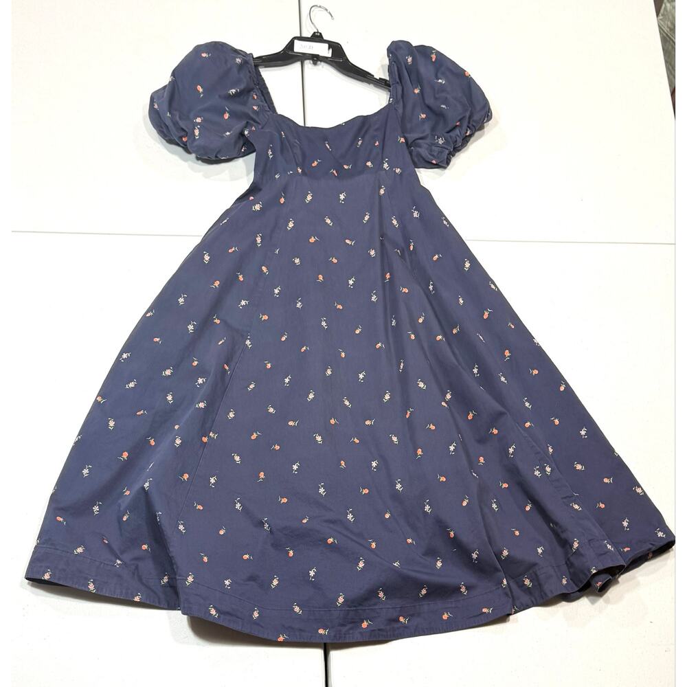Hill House Home Matilda blue floral Dress Small - Picture 4 of 6